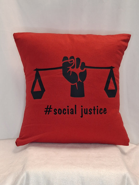 Social Justice Pillow