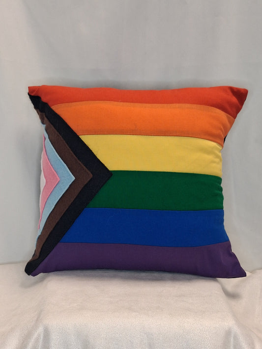 Progressive Flag Pillow